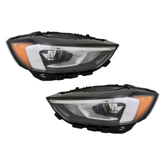 Replace® - Driver and Passenger Side Replacement Headlight Set (CAPA Certified)