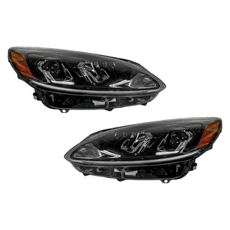 Replace® - Driver and Passenger Side Replacement Headlight Set (CAPA Certified)
