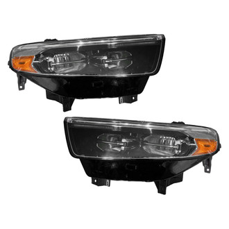 Replace® - Driver and Passenger Side Replacement Headlight Set (Standard Line)