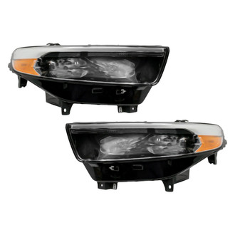 Replace® - Driver and Passenger Side Replacement Headlight Set (CAPA Certified)