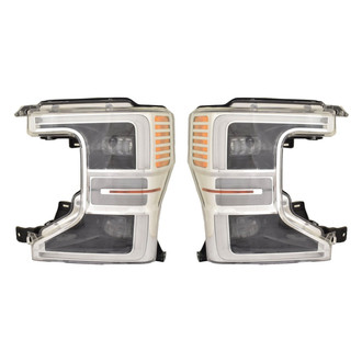 Replace® - Driver and Passenger Side Replacement Headlight Set (CAPA Certified)