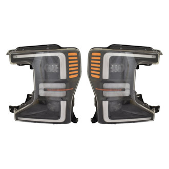 Replace® - Driver and Passenger Side Replacement Headlight Set (CAPA Certified)