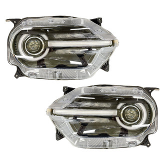Replace® - Driver and Passenger Side Replacement Headlight Set (Standard Line)