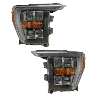 Replace® - Driver and Passenger Side Replacement Headlight Set (CAPA Certified)