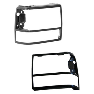 Replace® - Driver and Passenger Side Headlight Bezel Set (Standard Line)
