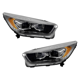 Replace® - Driver and Passenger Side Replacement Headlight Set (CAPA Certified)