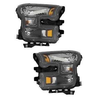 Replace® - Driver and Passenger Side Replacement Headlight Set Lens and Housing (CAPA Certified)