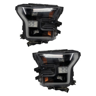 Replace® - Driver and Passenger Side Replacement Headlight Set (CAPA Certified)