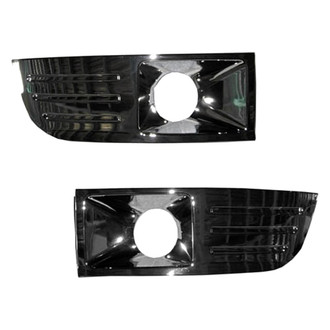 Replace® - Front Driver and Passenger Side Fog Light Bezel Set (Standard Line)