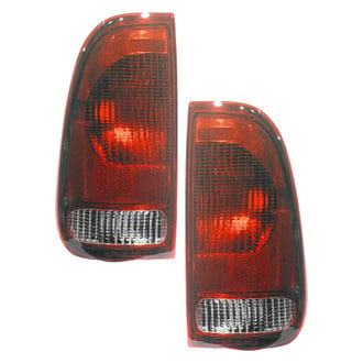 Replace® - Driver and Passenger Side Replacement Tail Light Lens and Housings (Value Line)