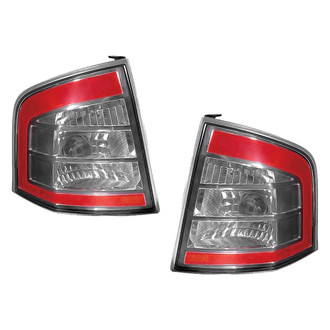 Replace® - Driver and Passenger Side Replacement Tail Light Lens and Housings (CAPA Certified)