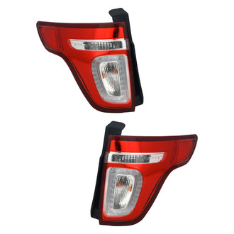 Replace® - Driver and Passenger Side Replacement Tail Lights (CAPA Certified)