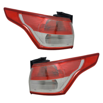 Replace® - Remanufactured OE Driver and Passenger Side Outer Replacement Tail Lights