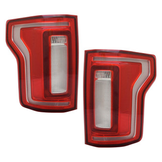 Replace® - Driver and Passenger Side Replacement Tail Lights (CAPA Certified)