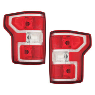 Replace® - Driver and Passenger Side Replacement Tail Lights (Standard Line)