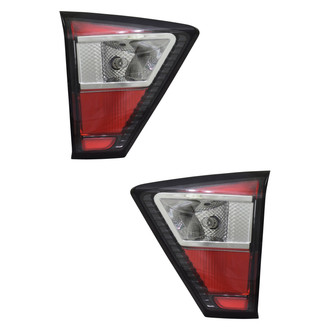 Replace® - Driver and Passenger Side Inner Replacement Tail Lights (CAPA Certified)