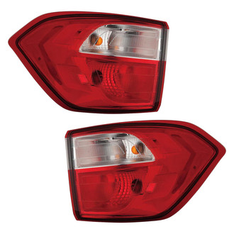 Replace® - Driver and Passenger Side Outer Replacement Tail Lights (CAPA Certified)