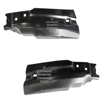 Replace® - Front Outer Driver and Passenger Side Bumper Extension Reinforcement Set (Diamond Standard Line)