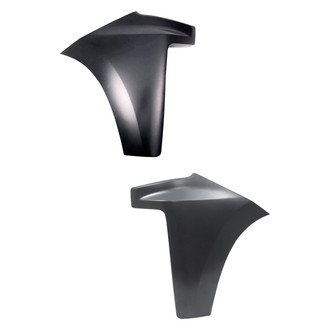 Replace® - Front Upper Driver and Passenger Side Bumper Extension Set (CAPA Certified)