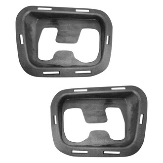 Replace® - Front Driver and Passenger Side Tow Hook Cover Set (CAPA Certified)
