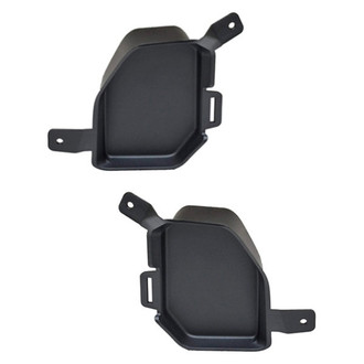 Replace® - Front Driver and Passenger Side Tow Hook Cover Set (Standard Line)