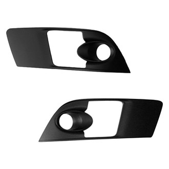 Replace® - Front Driver and Passenger Side Fog Light Bezel Set (Standard Line)