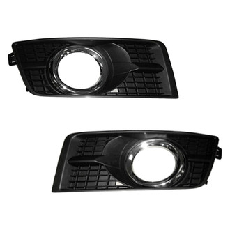 Replace® - Front Driver and Passenger Side Fog Light Bezel Set (Standard Line)