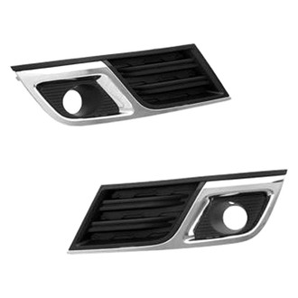 Replace® - Front Driver and Passenger Side Fog Light Bezel Set (Standard Line)