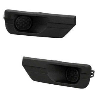 Replace® - Front Lower Driver and Passenger Side Fog Light Cover Set (Standard Line)