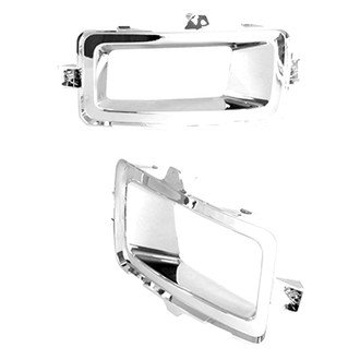 Replace® - Front Driver and Passenger Side Fog Light Bezel Set (Standard Line)