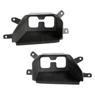 Replace® - Front Driver and Passenger Side Tow Hook Cover Set (CAPA Certified)