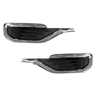 Replace® - Front Outer Driver and Passenger Side Fog Light Cover Set (Standard Line)