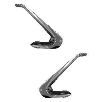 Replace® - Front Driver and Passenger Side Fog Light Trim Set (Standard Line)