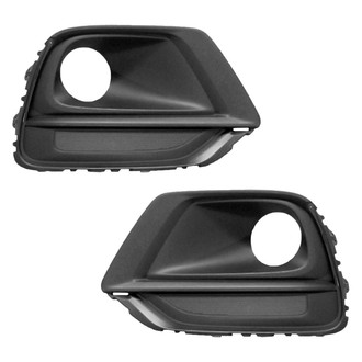 Replace® - Front Driver and Passenger Side Fog Light Bezel Set (Standard Line)