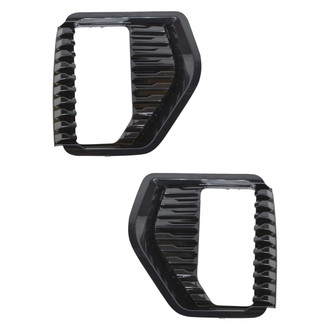 Replace® - Front Driver and Passenger Side Fog Light Bezel Set (Standard Line)
