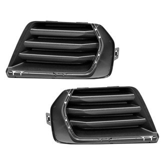 Replace® - Front Driver and Passenger Side Fog Light Cover Set (Standard Line)