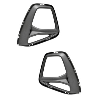 Replace® - Front Driver and Passenger Side Fog Light Bezel Set (Standard Line)