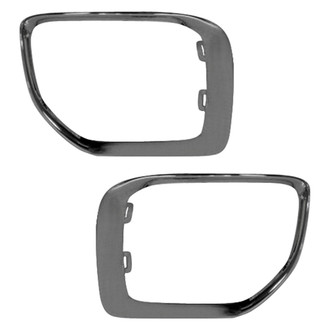 Replace® - Front Driver and Passenger Side Fog Light Bezel Set (Standard Line)