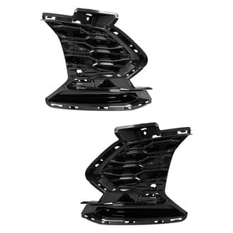Replace® - Front Outer Driver and Passenger Side Bumper Grille Set (Standard Line)
