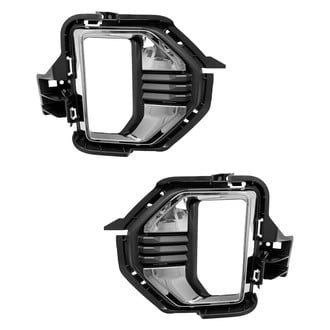 Replace® - Front Driver and Passenger Side Fog Light Bezel Set (Standard Line)