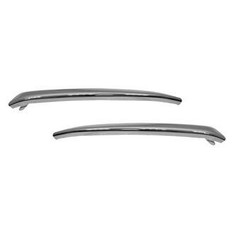 Replace® - Front Driver and Passenger Side Bumper Cover Molding Set (Standard Line)