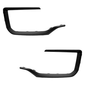 Replace® - Front Driver and Passenger Side Bumper Cover Molding Set (Standard Line)