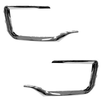 Replace® - Front Driver and Passenger Side Bumper Cover Molding Set (Standard Line)