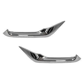 Replace® - Front Lower Driver and Passenger Side Bumper Cover Molding Set (Standard Line)