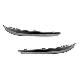 Replace® - Front Outer Driver and Passenger Side Bumper Molding Set (Standard Line)