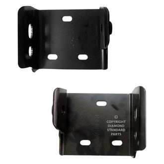Replace® - Front Inner Driver and Passenger Side Bumper Support Bracket Set (Diamond Standard Line)