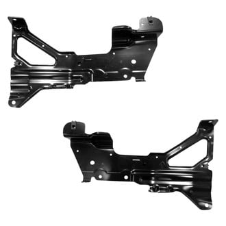 Replace® - Front Inner Driver and Passenger Side Bumper Support Bracket Set (CAPA Certified)