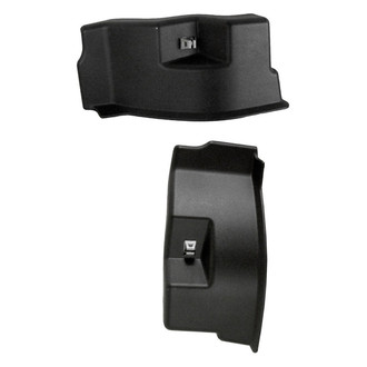 Replace® - Front Outer Driver and Passenger Side Bumper Bracket Set (CAPA Certified)