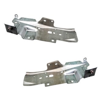 Replace® - Front Inner Driver and Passenger Side Bumper Support Set (CAPA Certified)