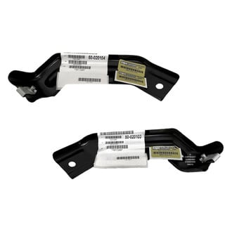 Replace® - Front Lower Driver and Passenger Side Bumper Support Bracket Set (Diamond Standard Line)
